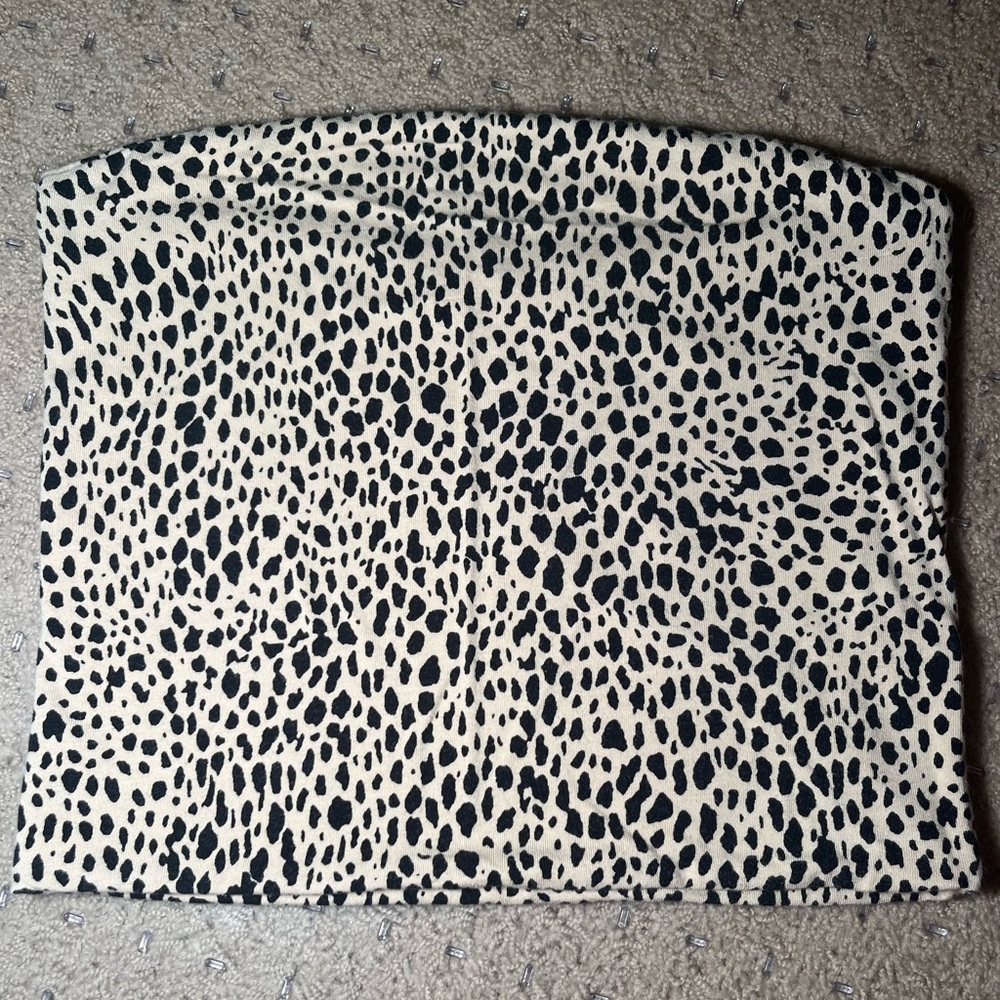 Brandy Melville Leopard Tube Top